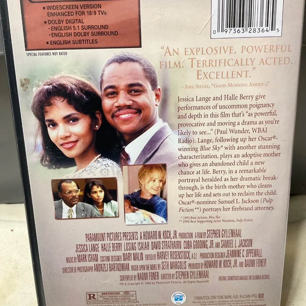 DVD - Losing Isaiah.   V143
